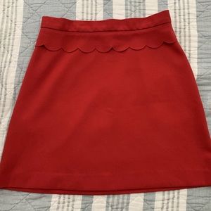Banana Republic Red Skirt ❤️